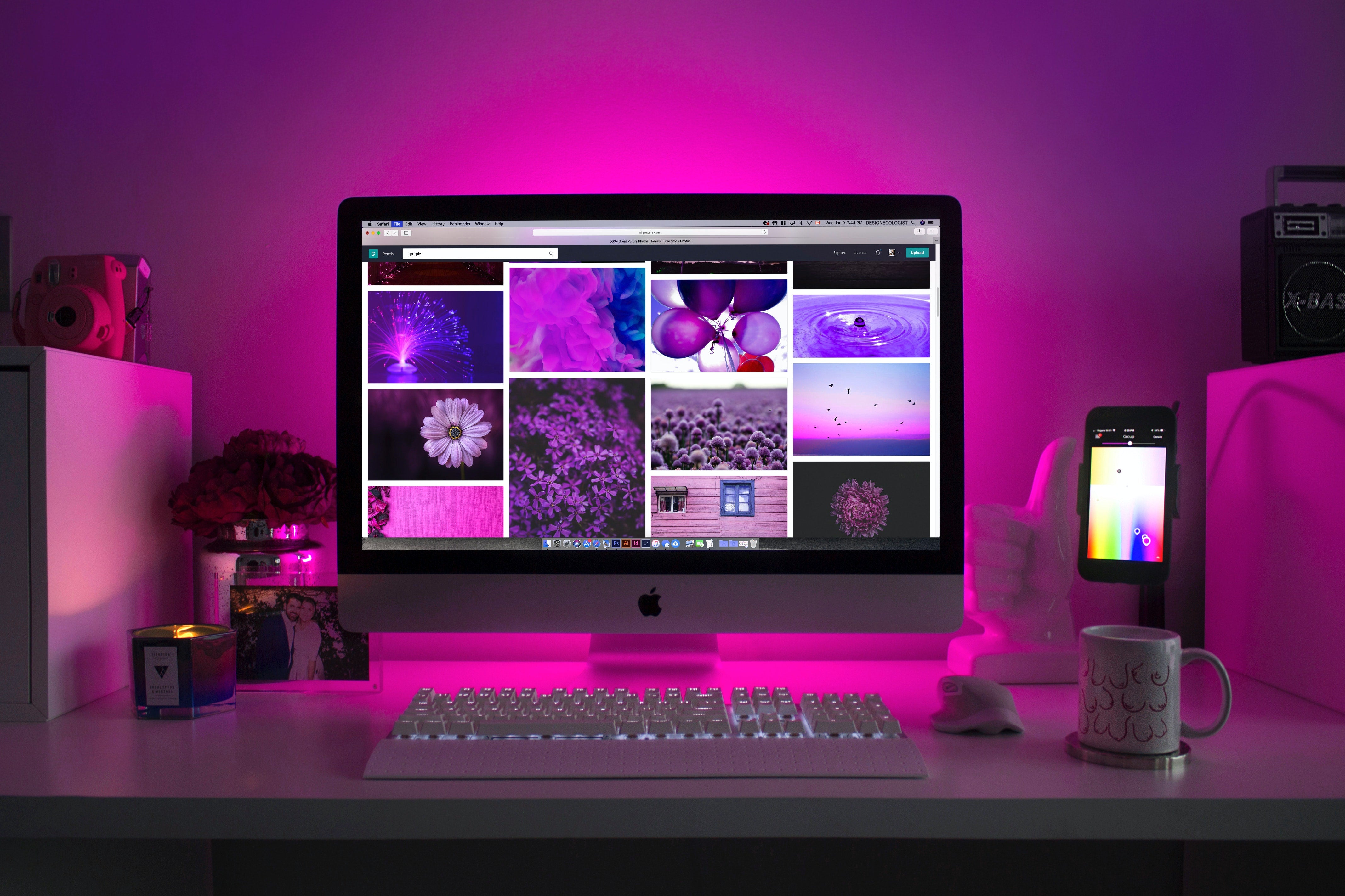 RGB LED LIGHTS w/ App control